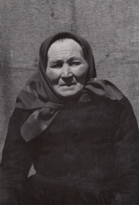 Marie, the mother of Viliam Otiepka, probably 1960