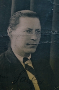  Jarmila Semotamová's father Jan Šárka in his youth