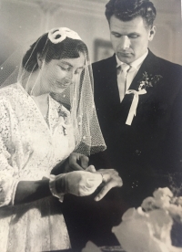 Brother Karel’s wedding photo, 1950s