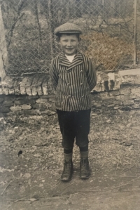 Jan Soukop as a child, 1930s