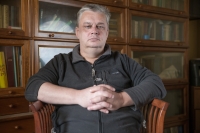Віктор Трофименко під час інтерв'ю у вересні 2022 року