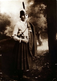 Jana Černá's grandmother was a chief of the Sokol sports club in Dobříš