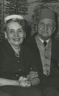 Spouses col. Karel and Marie Tiller from Bohdaneč