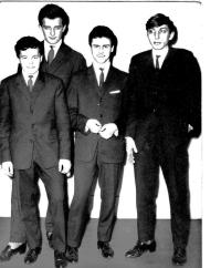 Photo after apprenticeship exams, Jaroslav Novák second from left, early 1960s