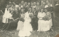 Miroslav Chromý's wedding