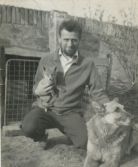 Vladimír Aubrecht loved dogs