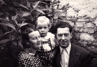 S rodiči, kolem roku 1939