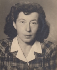 Portrait of Eliška Weinsteinová, Vizovice 1944