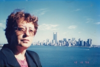 Eva Ludvíčková in New York, 1998