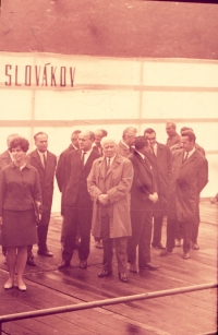 Slogan - For the brotherhood of Czechs and Slovaks, Javořina August 1968