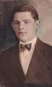 Renáta Plášková's father Stanislav Nastulczyk, 1930s