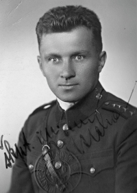 Richard Růžička - Father of Milan Růžička  / Czechoslovak army officer / late 1930s