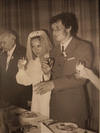 Wedding photograph of Jaroslavya Kovářová