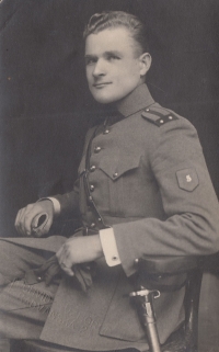 Ladislav Davidovič's father in Uzhhorod, 29 June 1923