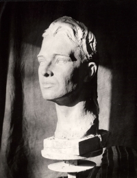 The bust of Jan Palach