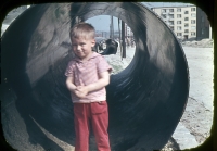 Jiří Sova in childhood, Bratislava 1963