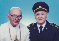 Former prisoners – Vít Tajovský (left) and Col. Josef Čech (right)