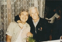 S Eugenem Cernanem, posledním mužem na Měsíci, Konopiště, 1994