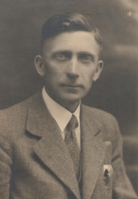 Zdeněk's dad, Alois Friml, in 1940