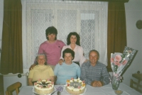 Štolcova family (Jana with her siblings and mother)