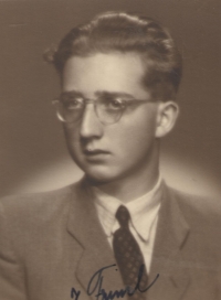 Photograph from Zdeněk's first ID. 1950