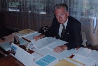 Rudolf Vévoda the Head of MÚNZ, 1990s
