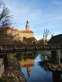 Český Krumlov, where the witness comes from
