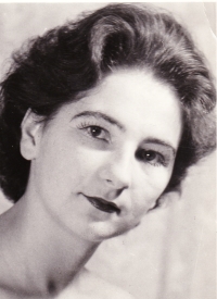 Eva Králiková in the 50s.