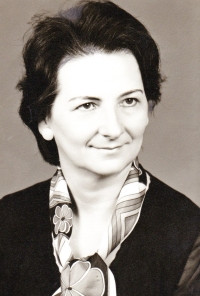 Eva Králiková in the 70s.