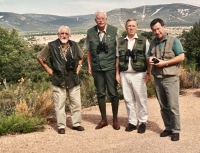 Hunting at the King of Spain. The Earl Radslav Kinský is the second from the left. The phot was taken in 1998. 