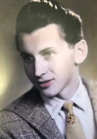 Young Miroslav Kotlas, turn of the 1940s and 1950s
