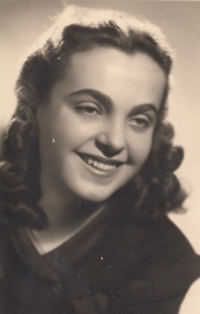 Libuše Jedličková around the year 1947 