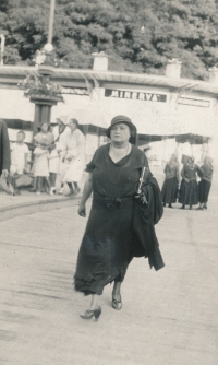 Greatgrandmother Olga Löwitová, 1932