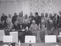 Reunion of Zbrojovka employees, photographed by Josef Kaše
