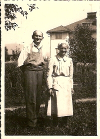František a Josefa Chumchalovi, dědeček s babičkou