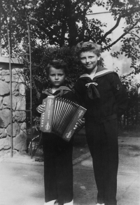 Jan and Václav, Ústí nad Labem, 1953
