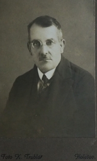 Grandfather František Pastrnek   

