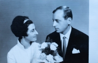 Waldemar Pernach with his wife