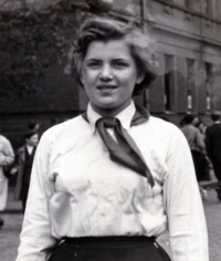 Ingeborg Larišová, Ostrava, circa 1956