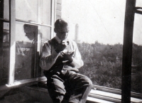 Father Johann Kolek,  Ostrava, the 1940s