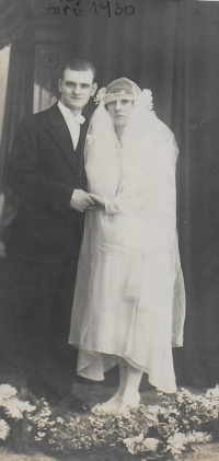 parents of Emil Slepička in 1930
