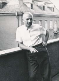 His grandfather, Julius Mézeš, Bratislava, 1976