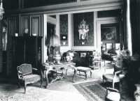 The interior of the embassy in Brussels, where Ludvík Strimpl lived