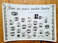 Tableau of Partizánské kindergarten, 1959/1960