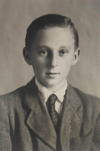 Contemporary witness's father Jiří Kleker