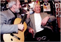 Štěpán Rak with Miroslav Zikmund