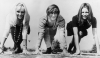 Trio Golden Kids shortly after formation, November 1968
