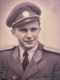 Alojz Novák in military uniform