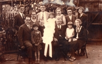 Jiří Jurka´s christening, Tovačov, 24 May 1931