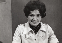 Eva Lízalková v soutěži Deset stupňů ke zlaté, 1977